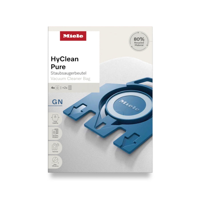 Miele GN HyClean Pure Vacuum Cleaner Bags 4Pk