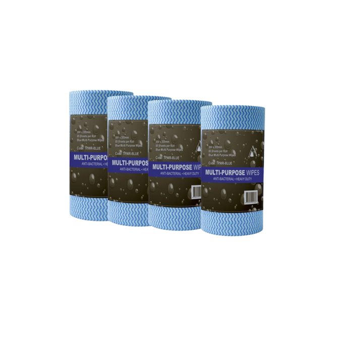Multi-Purpose Wipes Anti-Bacterial Heavy Duty 500x300mm 85 Sheets