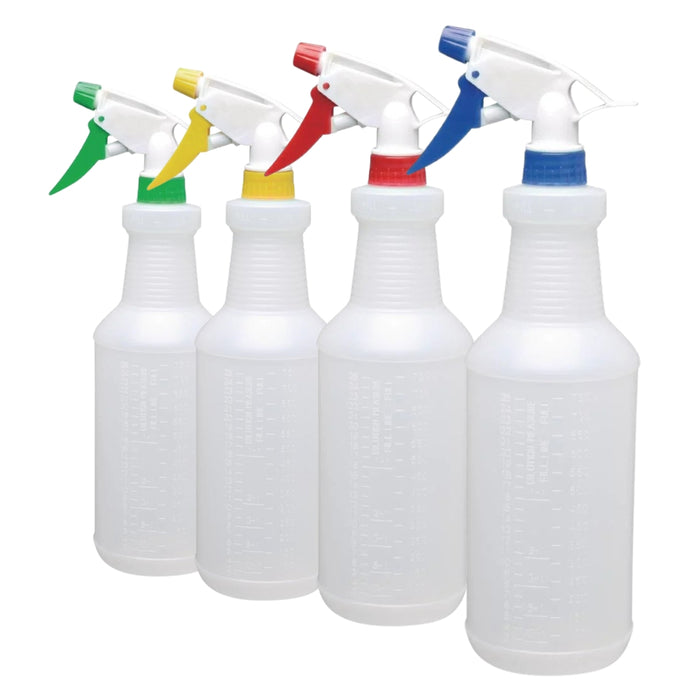 Multipurpose Plastic Spray Bottles with Trigger 5 Pack