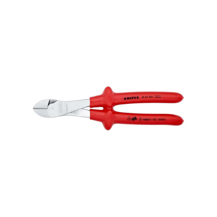 NEW Knipex 74 07 250 VDE High Leverage Diagonal Cutter (7407250) - 1000V **SALE