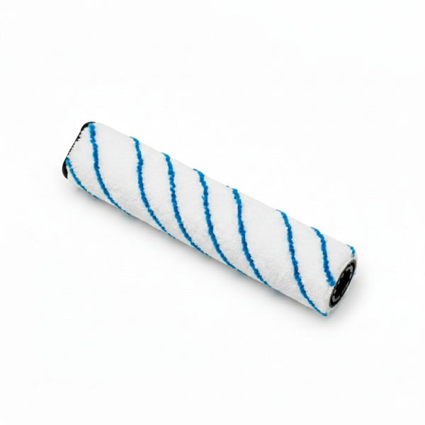 Nilfisk 310 mm microfibre cylindrical brush designed for the SC100 scrubber/dryer, providing superior dust pickup and streak-free cleaning on hard floors