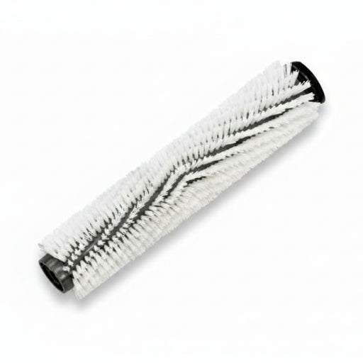 Nilfisk 310 mm white cylindrical brush designed for smooth and effective floor cleaning with compatible scrubber/dryer machines