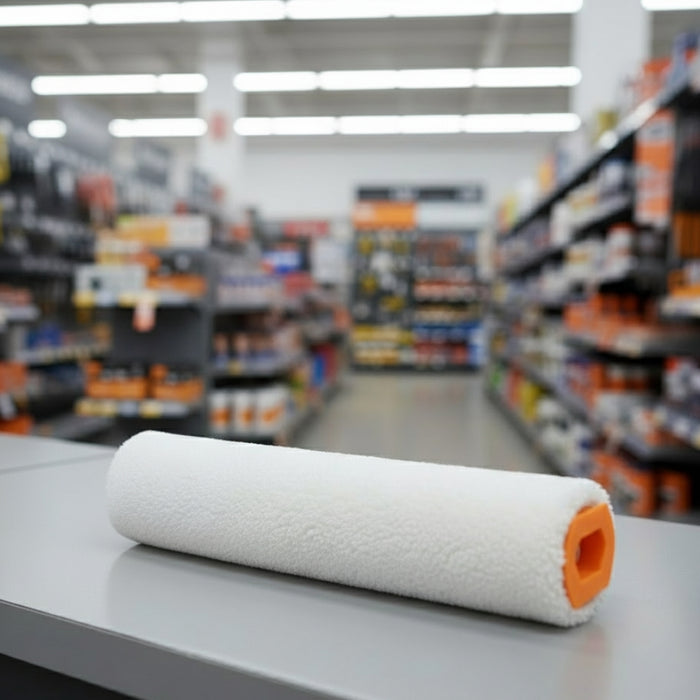 Nilfisk 340 mm microfibre cylindrical brush built for superior dirt pickup and efficient cleaning results on delicate and polished floor surfaces