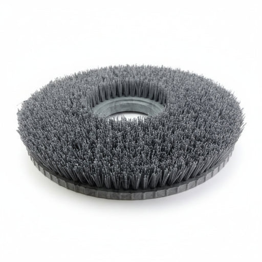 Nilfisk 360 mm Dynagrit disc brush designed for deep cleaning and aggressive scrubbing of hard floor surfaces with compatible scrubber/dryer machines