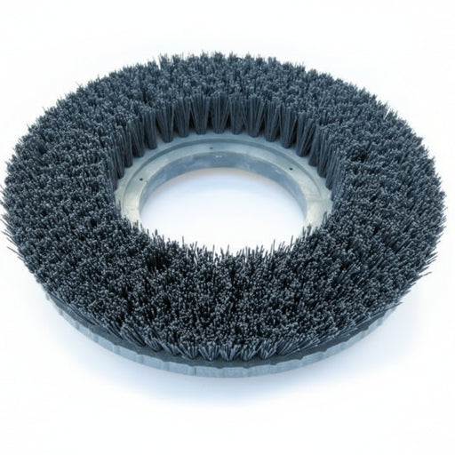 Nilfisk 360 mm Midgrit disc brush designed for deep scrubbing and surface preparation, providing efficient dirt removal on hard floor surfaces