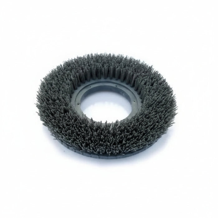 Nilfisk 370 mm Magna Grit brush designed for aggressive scrubbing and deep cleaning of hard floors, ideal for industrial and commercial cleaning applications