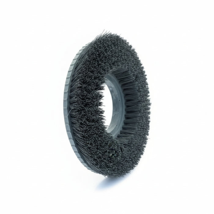Nilfisk Midlite Grit 430 mm brush disc ideal for removing stubborn dirt and grime, providing strong cleaning performance for commercial and industrial floors