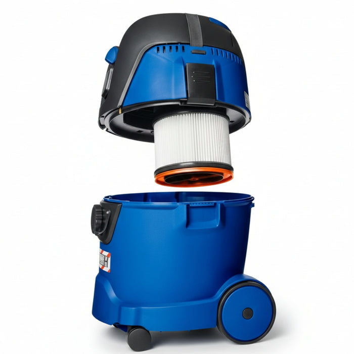 Nilfisk AERO 26 H-Class 1500W safety vacuum cleaner built for reliable hazardous dust removal and efficient cleaning in industrial settings