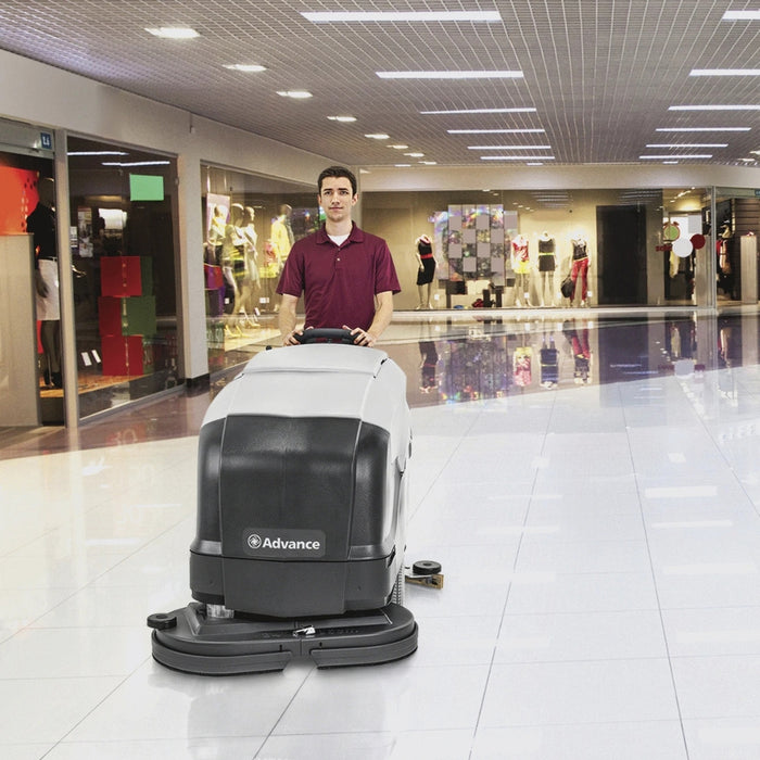 Nilfisk Advance SC901 Large Walk-Behind Scrubber Dryer