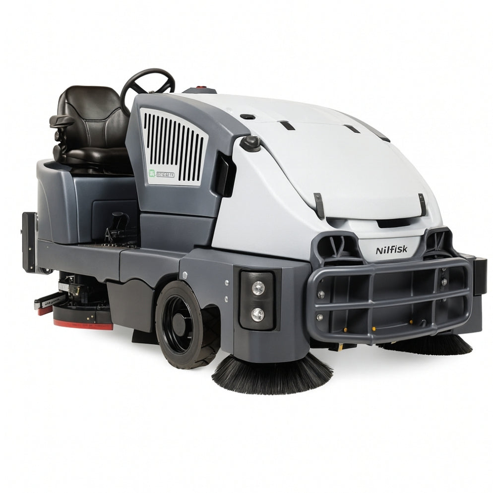 Nilfisk CS7010 Diesel Hybrid Ride-On Floor Cleaning Machine | Powerful ...
