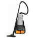 Nilfisk GD5 battery powered backpack vacuum cleaner with 36V 650W motor and 5L capacity providing efficient cordless cleaning for commercial use