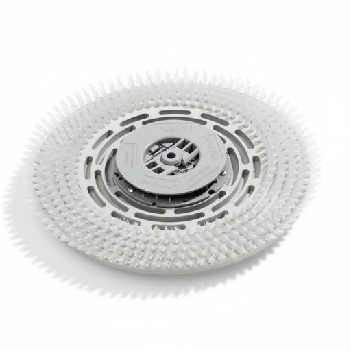 Nilfisk 17-inch pad holder bristle designed for secure pad attachment and efficient floor scrubbing with compatible floor cleaning machines