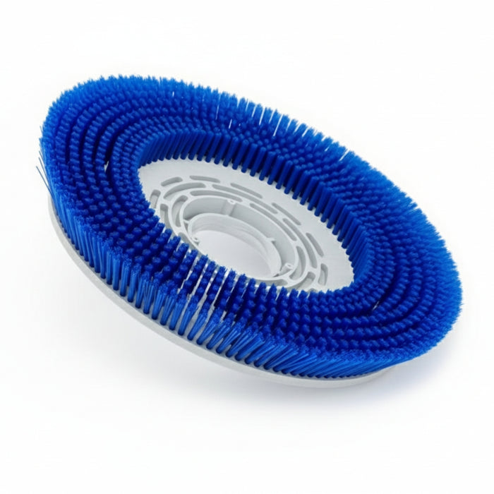 Nilfisk 430 mm Prolene™ blue brush disc built for reliable everyday cleaning, offering gentle yet effective floor maintenance for commercial and industrial environments