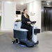 Nilfisk SC2000 53B efficient micro ride-on scrubber dryer built for maneuverability and productivity in commercial cleaning tasks
