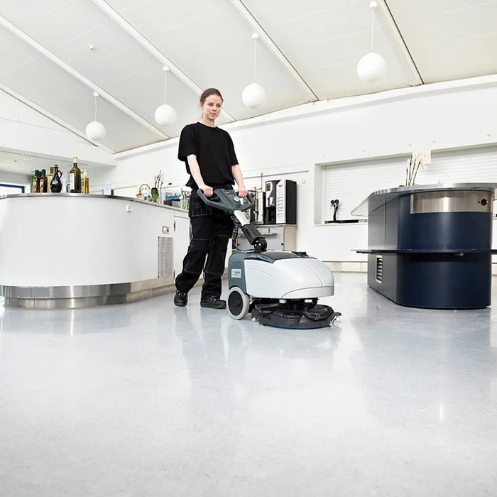 Nilfisk SC351 Walk Behind Compact Scrubber Dryer