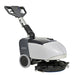 Nilfisk SC351 compact walk-behind scrubber dryer designed for efficient floor cleaning in commercial spaces