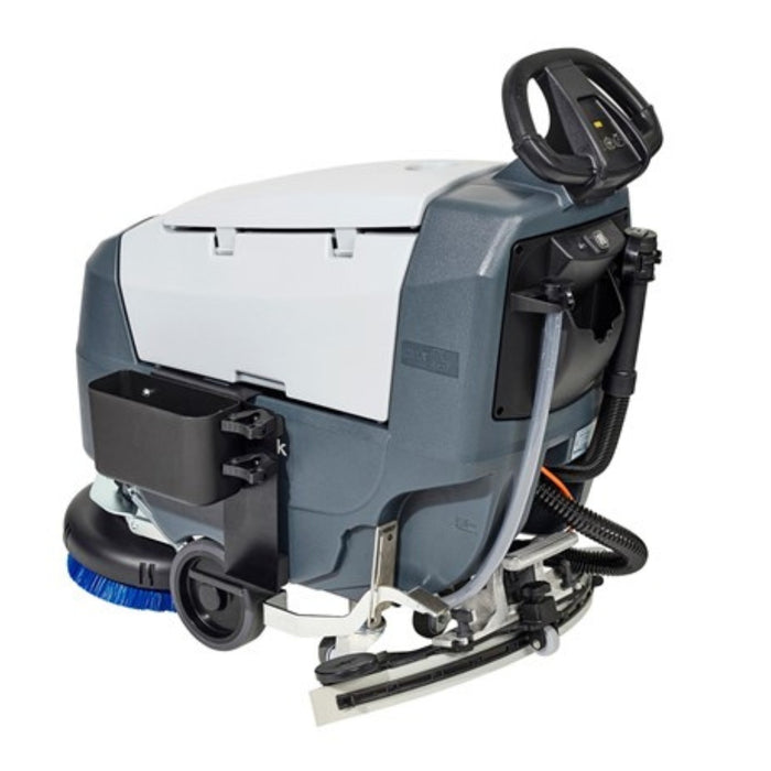 Nilfisk SC401 battery powered walk-behind scrubber dryer full package with powerful scrubbing and drying performance for commercial floors