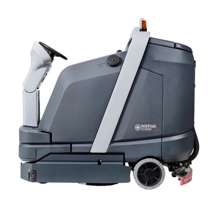 Nilfisk SC6000 1050D durable ride-on scrubber dryer providing long-lasting performance for commercial and industrial facilities