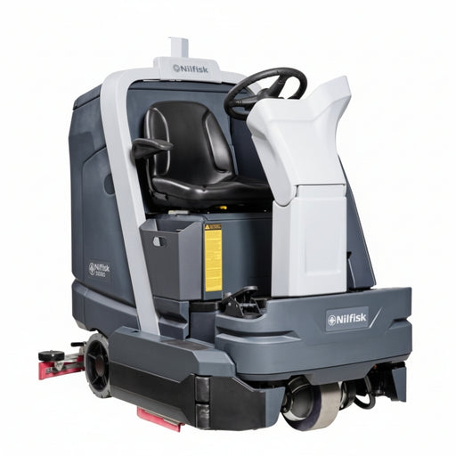 Nilfisk SC6000 1050D ride-on scrubber dryer built for heavy-duty cleaning of large industrial and commercial floor areas