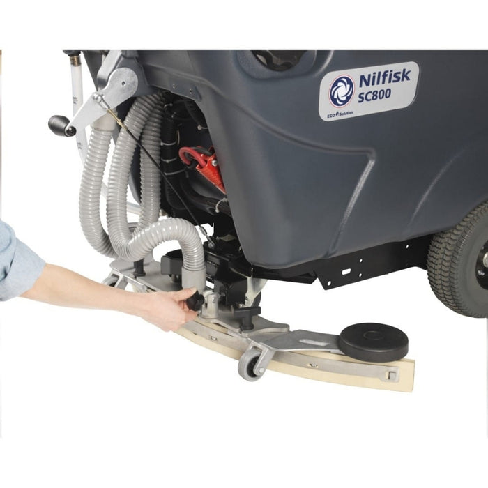 Nilfisk SC800 71 large capacity scrubber dryer providing powerful scrubbing and drying performance for commercial facilities