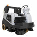 Nilfisk SW5500 diesel hybrid ride-on sweeper designed for heavy-duty sweeping of large industrial and commercial floor spaces
