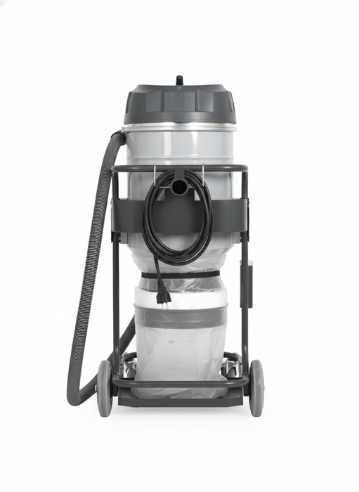 Nilfisk VHS 120 M-Class wet and dry industrial vacuum cleaner providing powerful suction and reliable performance for workshops, factories, and warehouses