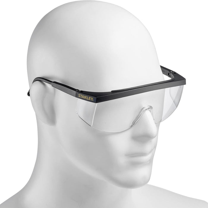 Lightweight protective eyewear with slim frame