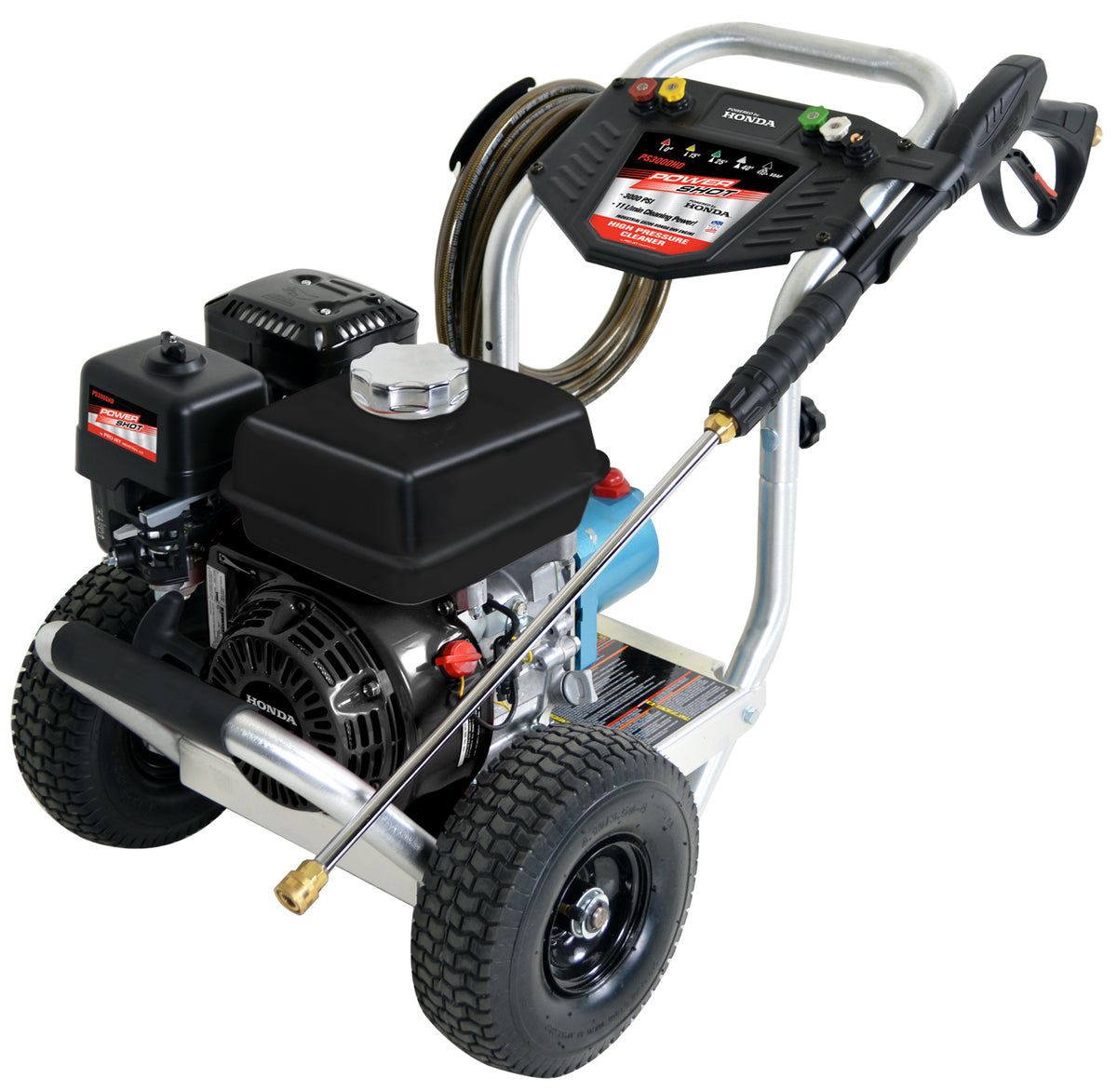 PowerShot PS3000HD 6.5HP Honda Industrial Cold Water Pressure Washer 3000PSI 11L/m - Cleaner Parts & Accessories