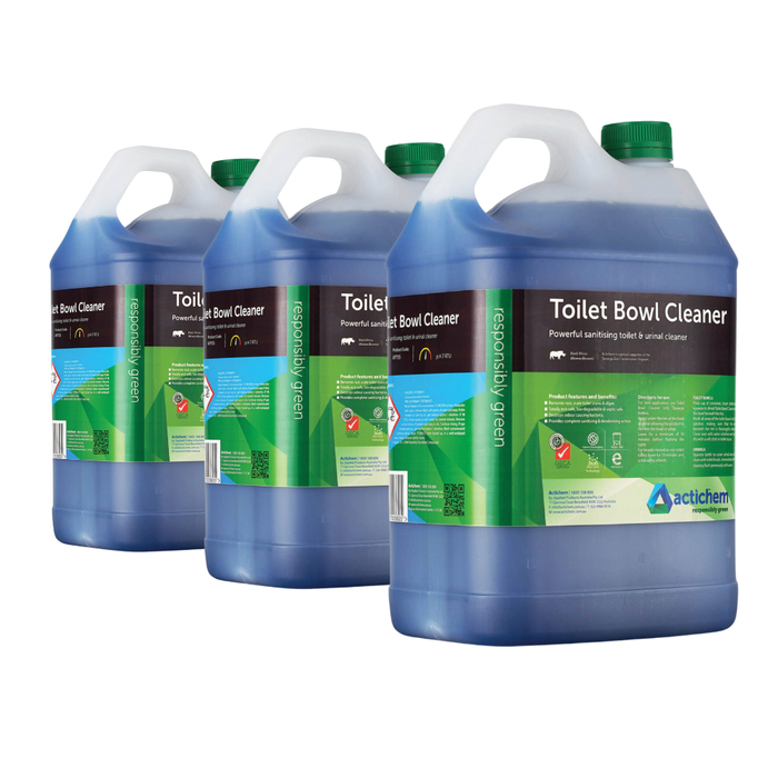 Actichem Toilet Bowl Cleaner - Powerful sanitising toilet & urinal cleaner 5L