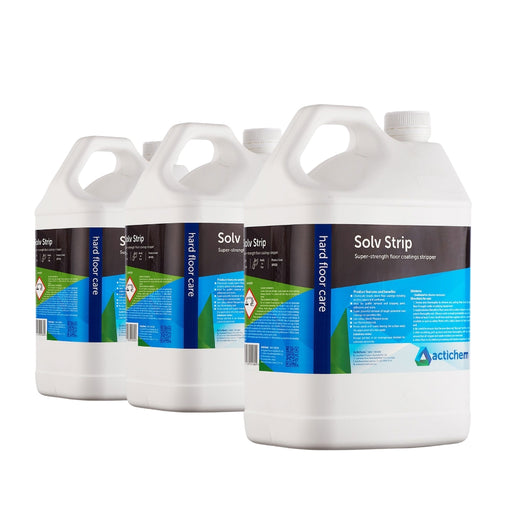 Actichem Solv Strip - Super-strength Floor Coatings Stripper 3 x 5L