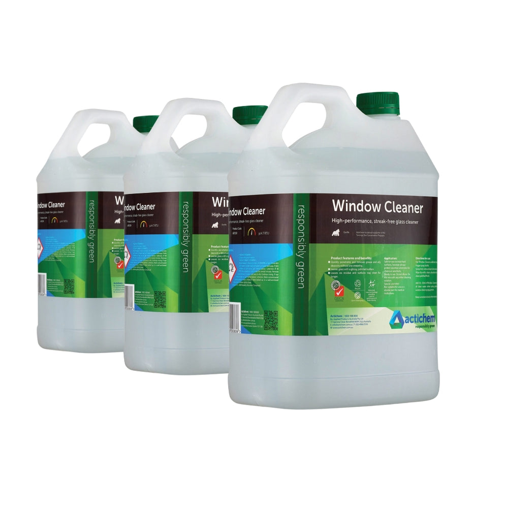 Actichem Responsibly Green Window Cleaner | Streak Free Glass Cleaner ...