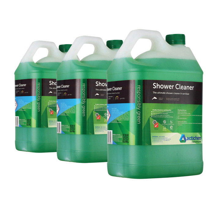 Actichem Shower Cleaner The ultimate shower cleaner & sanitiser 5L