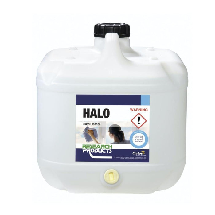 Research Products Halo Streak-Free Glass Cleaner Professional Formula 15L