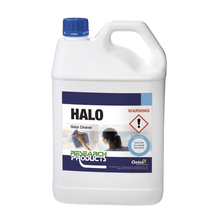 Research Products Halo Streak-Free Glass Cleaner Professional Formula 5L