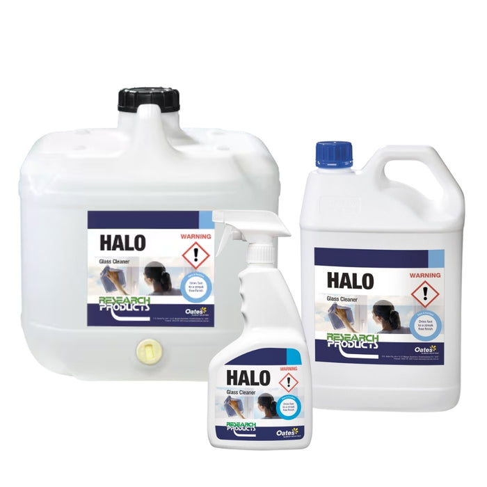 Research Products Halo Streak-Free Glass Cleaner Professional Formula
