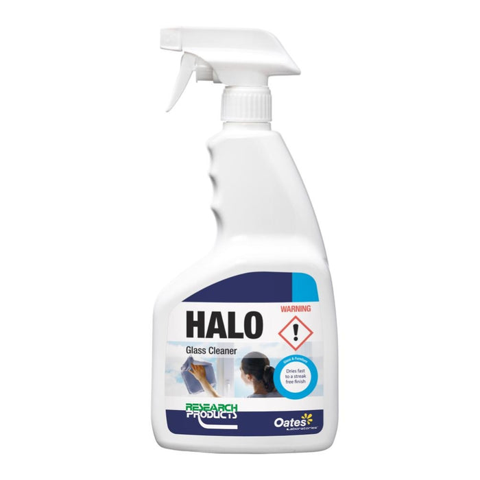 Research Products Halo Streak-Free Glass Cleaner Professional Formula 750mll
