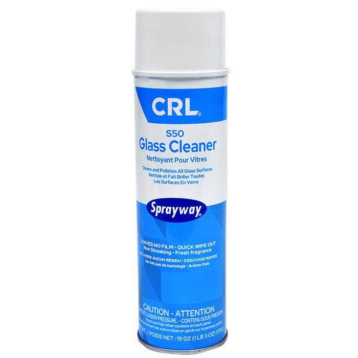 CRL S50 Sprayway Ammonia Free Glass Cleaner 539g - 538g / Blue - Window Cleaning