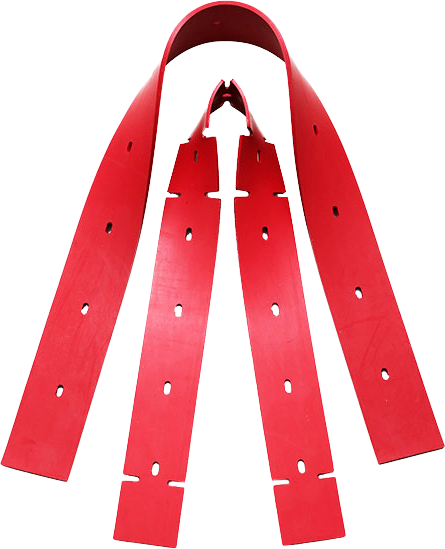 Squeegee Kit Tennant T3/L2 - 2 PK / Red - Scrubber Parts