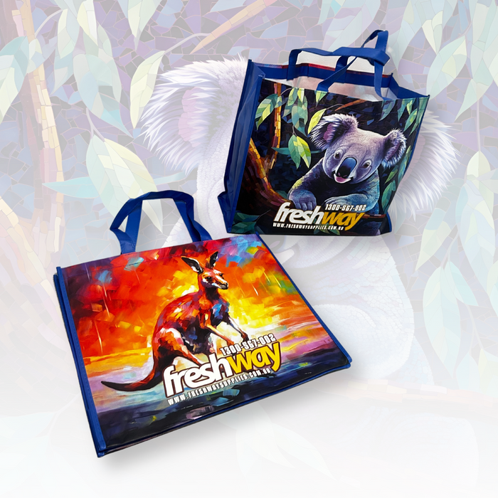 FW Native Australian Wildlife Carry RE-USABLE Shopping Bags