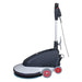Side view of Viper DR1500H floor burnisher with ergonomic handle and 1500rpm pad
