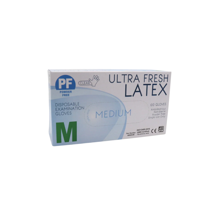 Tailored Packaging Latex Gloves Powder Free 100pcs