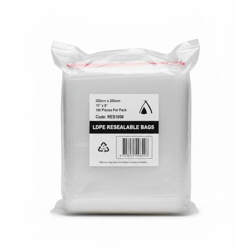 Tailored Clear 22.5 x 20.5mm LDPE Resealable bags 1000PK
