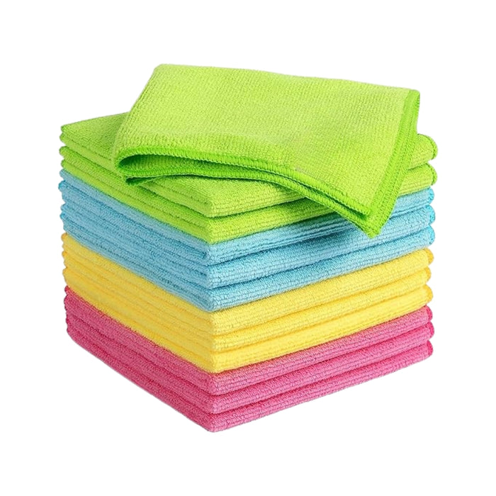 Provada Microfibre Cloths 40 x 40cm 10 Pack