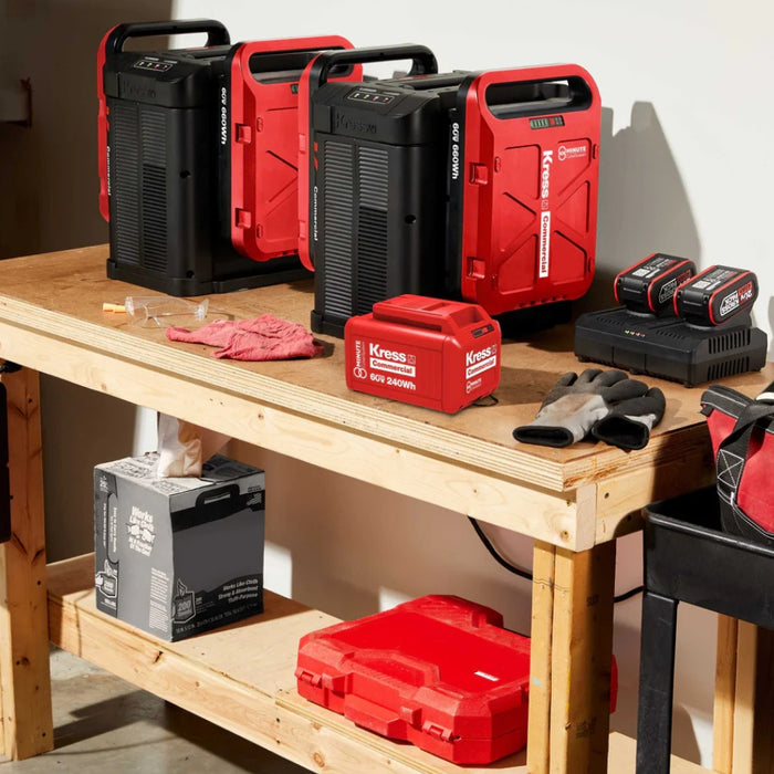 Kress Commercial 60V / 4 Ah 240 Wh 8-minute CyberPack Battery