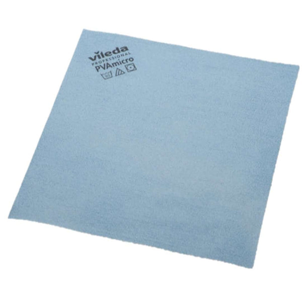 OATES VILEDA PVAmicro Streak Free Microfibre Cloth 5 pack - Blue - PK / Janitorial and General Cleaning - Clothes