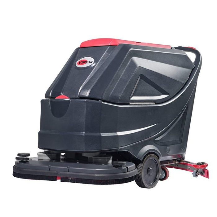 Viper AS6690T 90L walk-behind scrubber dryer designed for deep and efficient cleaning of large commercial and industrial floor spaces with ease of operation