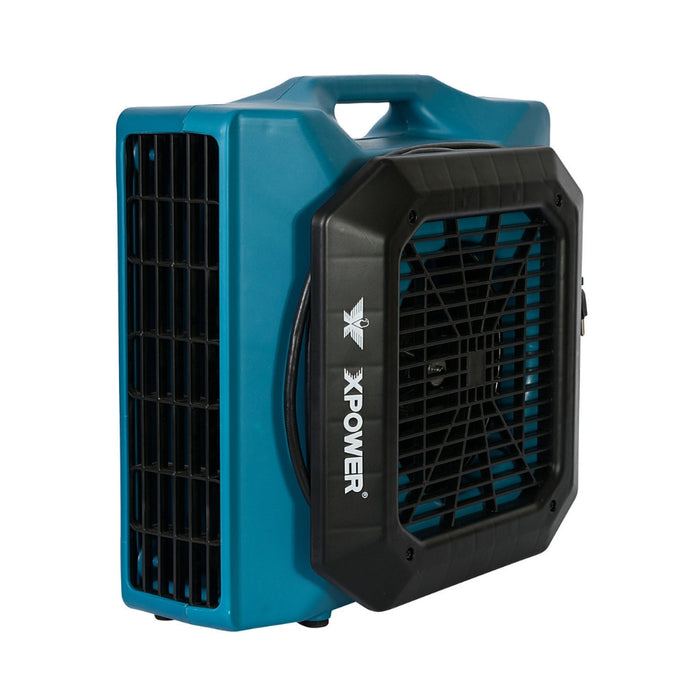 XPOWER PL-700A Professional 1/3 HP 1000 CFM Low Profile Air Mover
