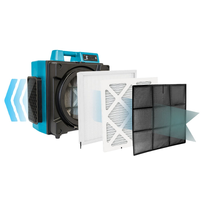 XPOWER X-3400 HEPA Air Scrubber & Purifier 650 CFM Commercial Air Cleaner