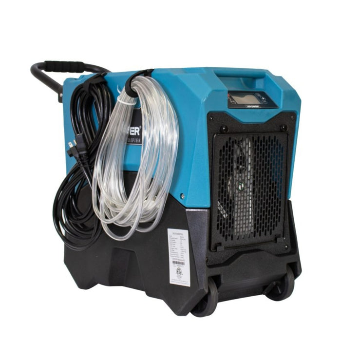 XPOWER XD-85LH 85L Commercial LGR Dehumidifier with Wheels & Mobility Handle