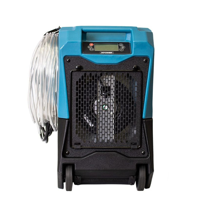 XPOWER XD-85LH 85L Commercial LGR Dehumidifier with Wheels & Mobility Handle